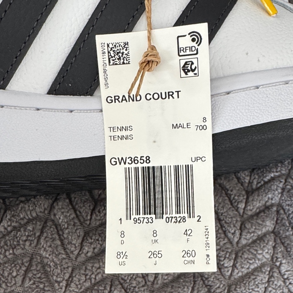 Adidas Woman’s or Men's White and Black Mickey Mouse 
Woman’s 10
Men’s 8.5 - Picture 6 of 6